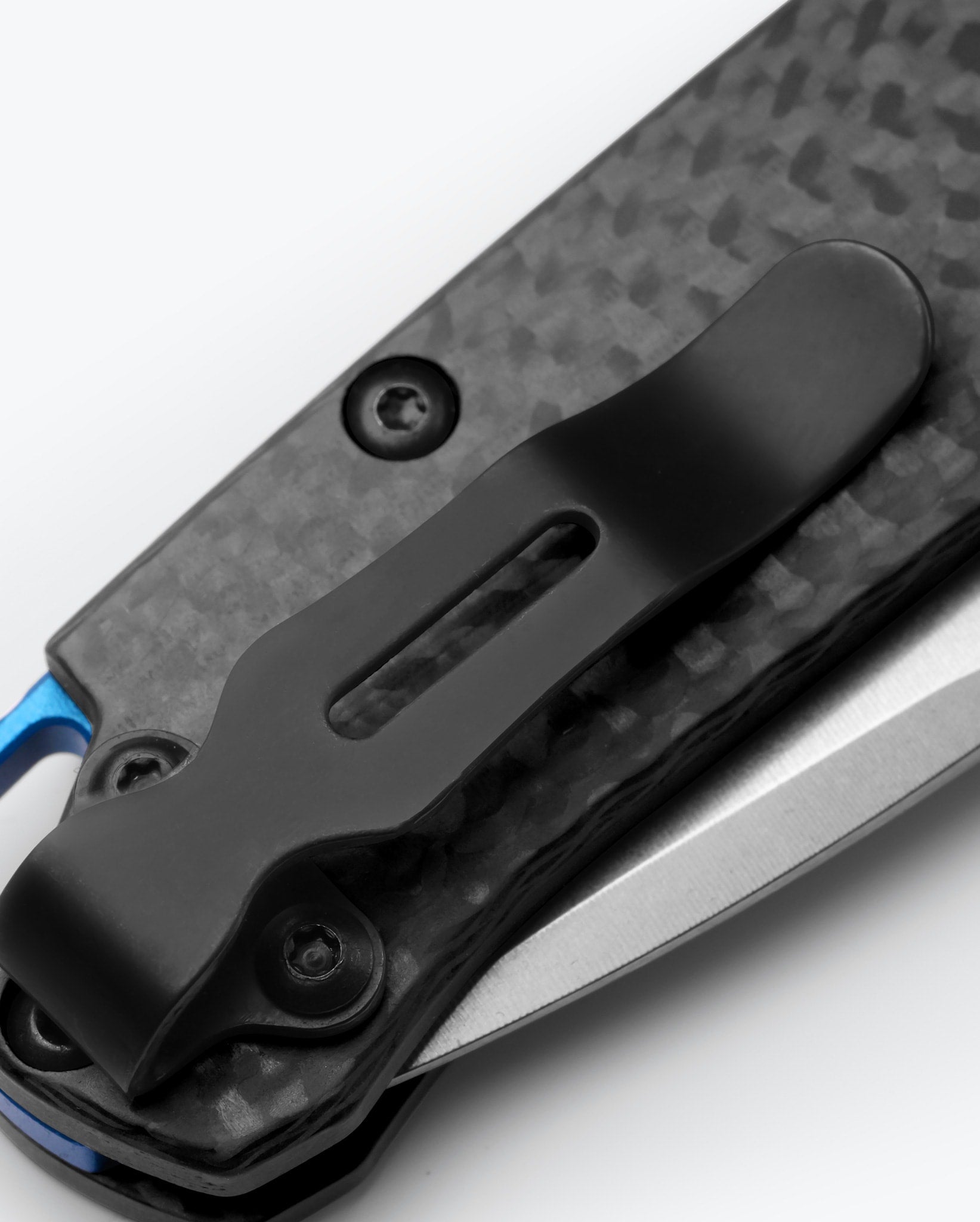 Benchmade Mini Bugout® Folding Knife - Carbon Fiber Handle, Lightweight & Durable EDC Pocket Knife for Camping, Hiking & Everyday Carry