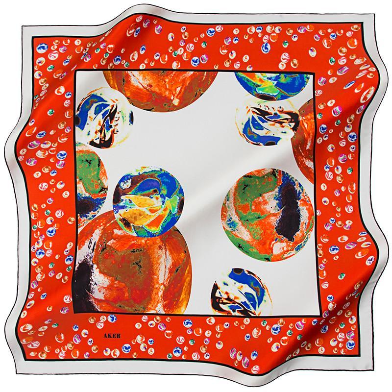 Aker Women's Silk Hijab Scarf - Elegant & Breathable Head Covering for Muslim Ladies - Perfect for Prayer, Work, and Everyday Wear