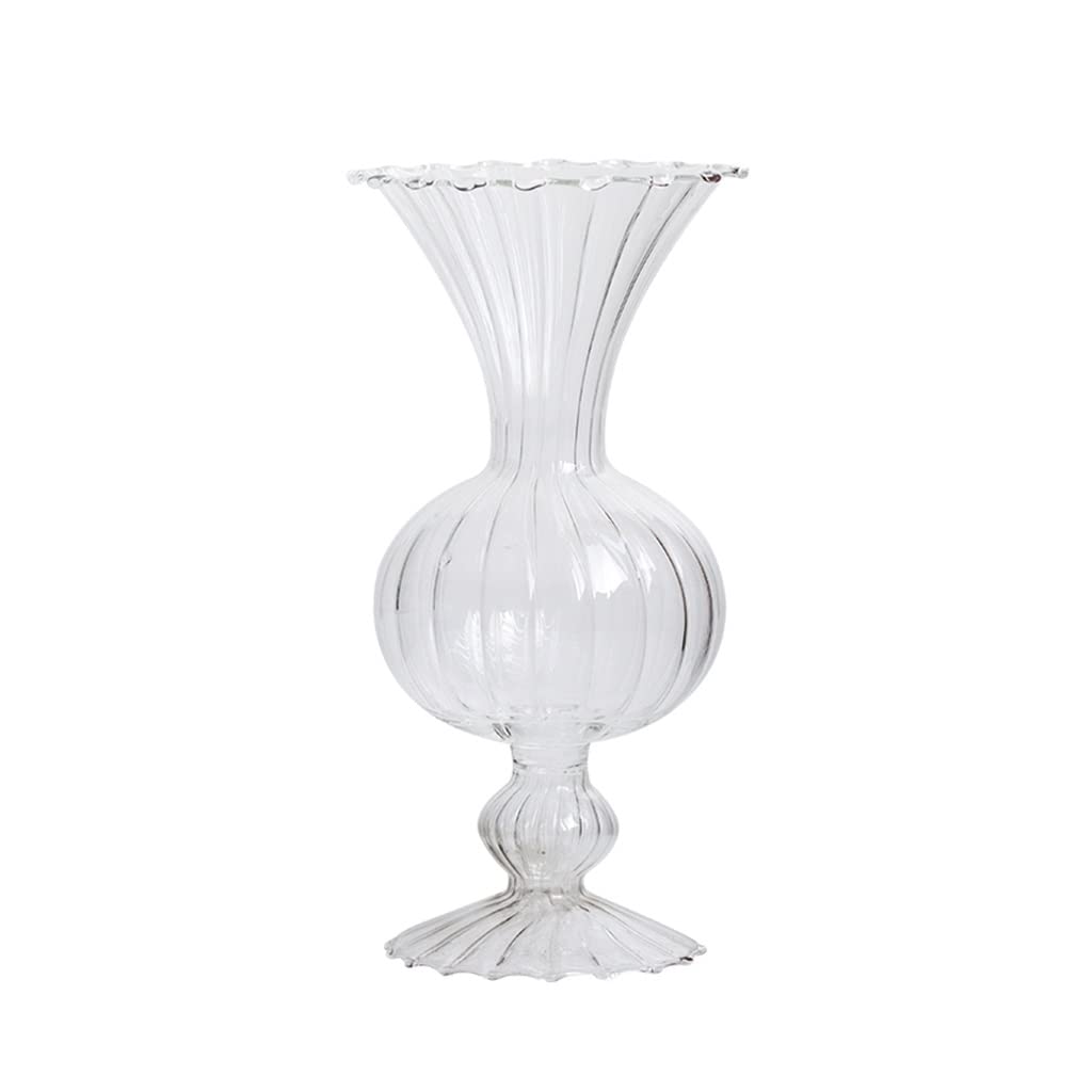 Vintage Glass Vase for Hydroponic Flowers - 8