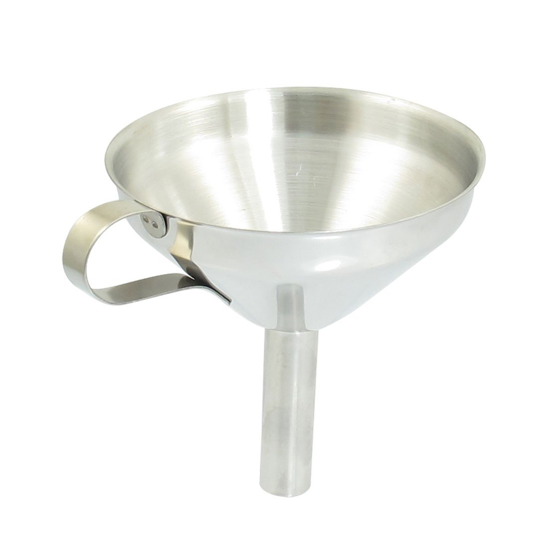 uxcell 4 Inch Stainless Steel Laboratory Kitchen Filter Funnel - Perfect for Home Brewing, Cooking, and Science Experiments
