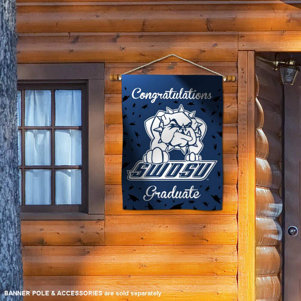 Southwestern Oklahoma State Bulldogs College Graduation Gift Banner Flag - Perfect for Alumni, Graduation Parties & Home Decor