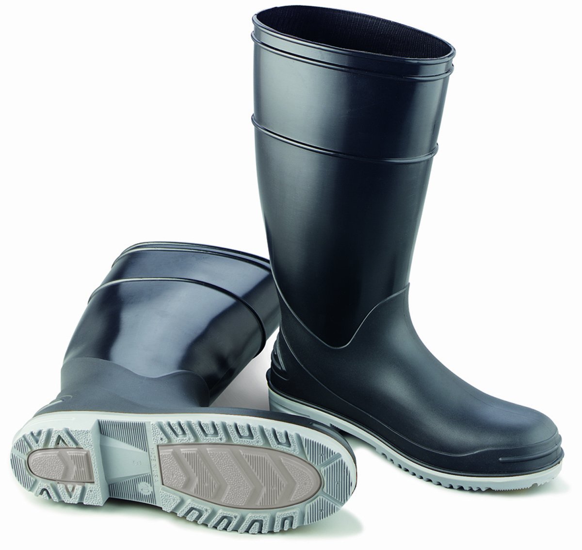Dunlop Goliath Steel Toe Work Boots - 100% Waterproof PVC Safety Shoes with DURAPRO Comfort Insoles | Lightweight & Durable for Construction, Warehouse & Outdoor Work | US Size 8 (Model 8968200.08)
