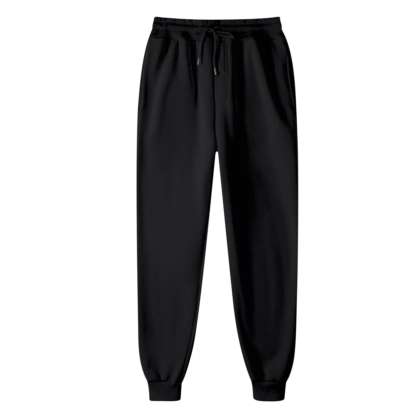 Doublelift Women's Sweatpants - Baggy Casual Drawstring Joggers with Pockets | Soft Solid Color Lounge Pants for Women | Perfect for Yoga, Running & Home Relaxation