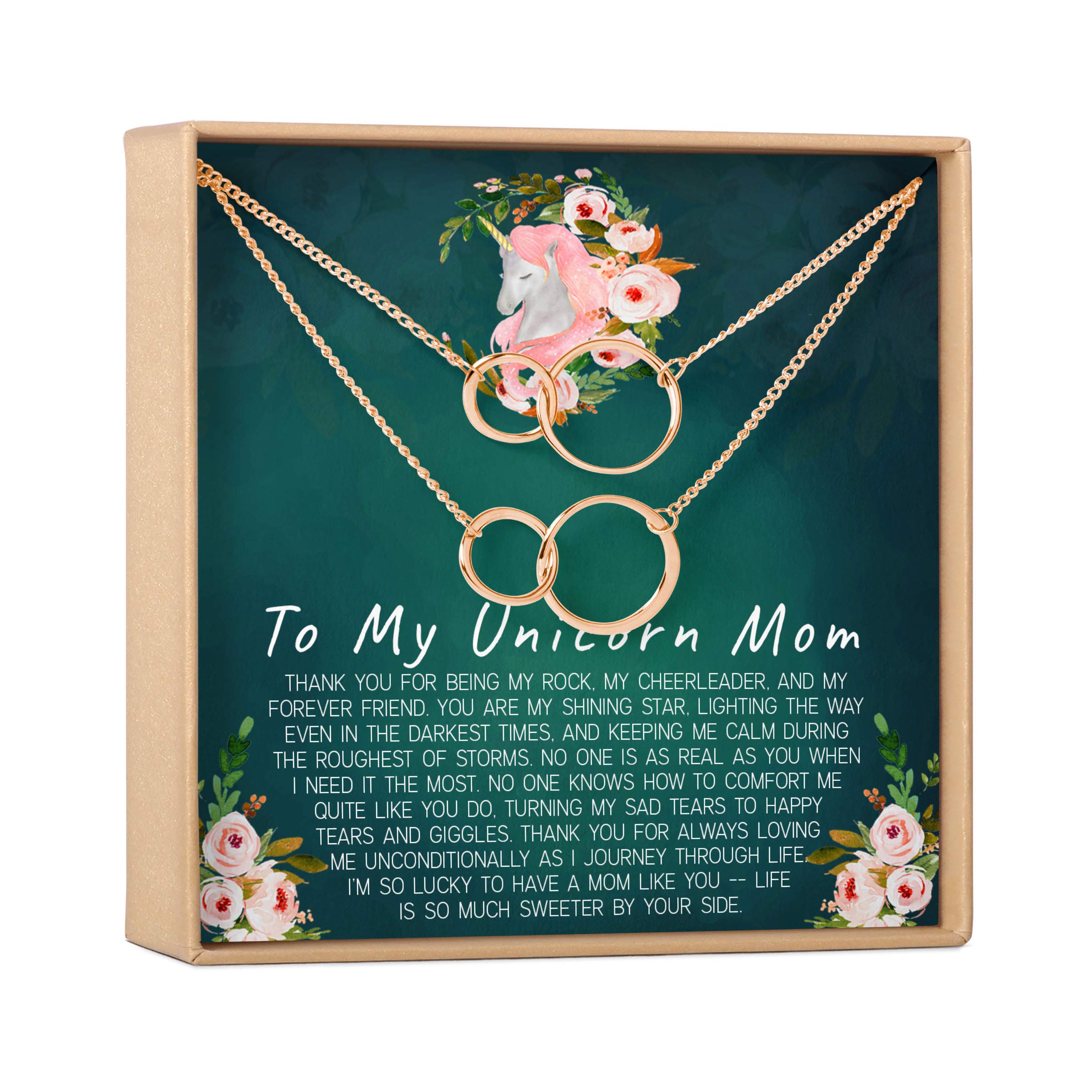 Mom Necklace - Heart Pendant Jewelry for Mother's Day, Birthday & Holiday Gifts | Personalized Mother-Daughter Keepsake | Perfect for Anniversaries, Christmas & Special Occasions