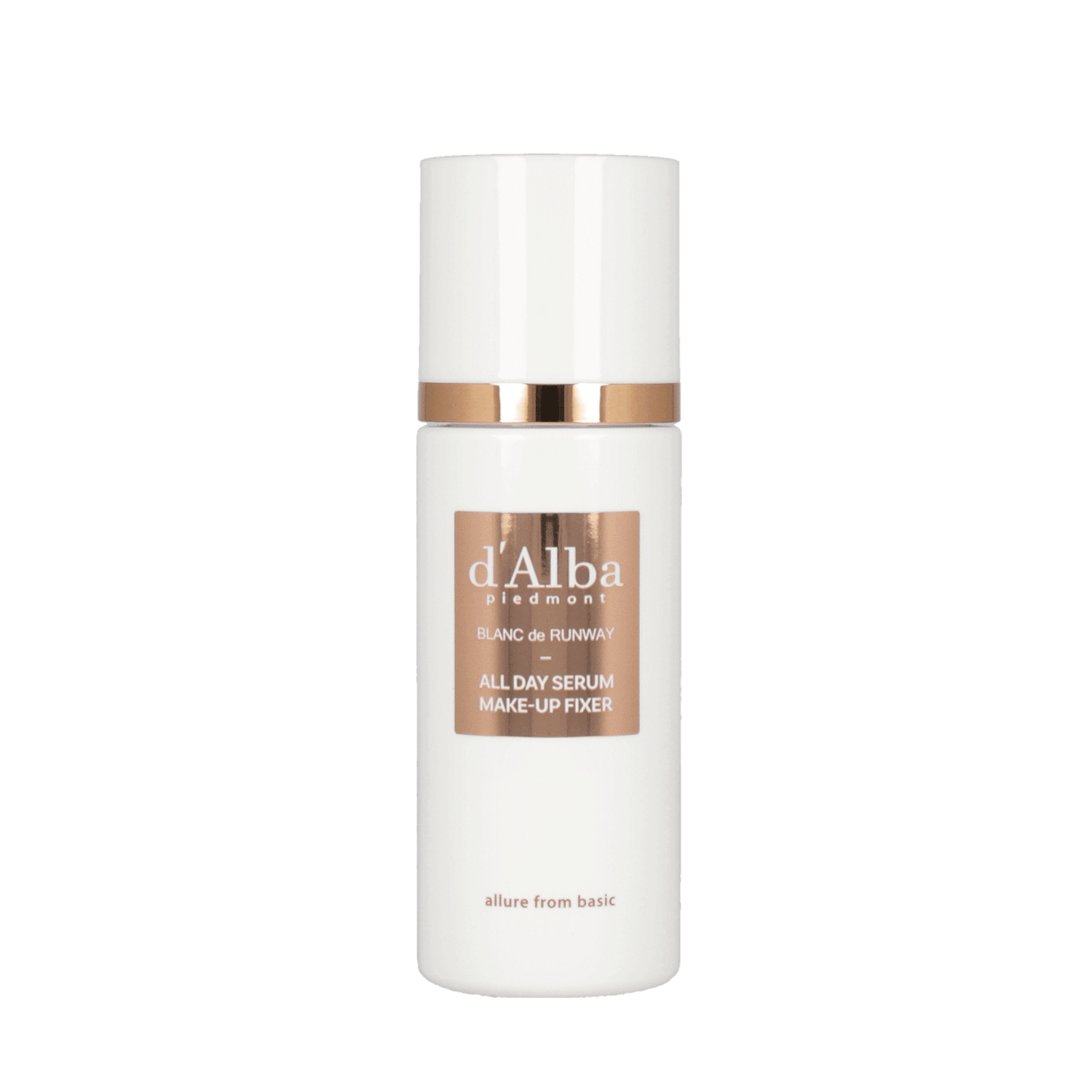 d'Alba Blanc De Runway All Day Serum Makeup Fixer 80ml - Long-Lasting Makeup Setting Spray for Flawless Look - Perfect for Daily Use, Special Occasions & Photo Shoots