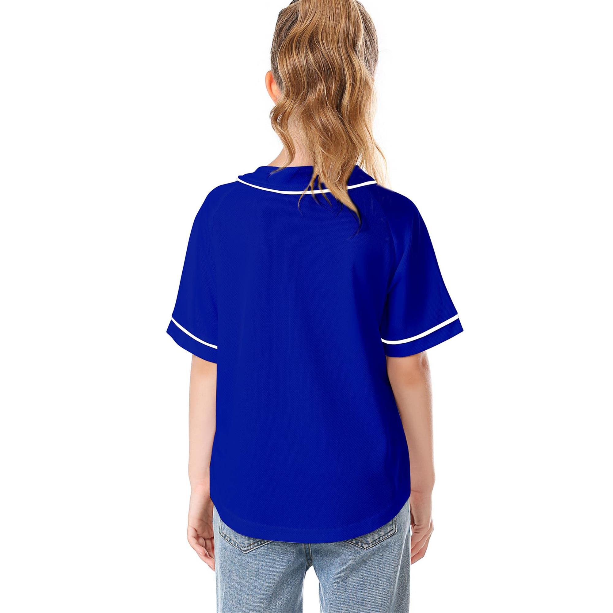 Trendy Kids Baseball Jersey Button-Up T-Shirt - Boys & Girls Short Sleeve Hip Hop Tee in Black & White | Perfect for Baseball Games, Streetwear Fashion & Casual Outfits