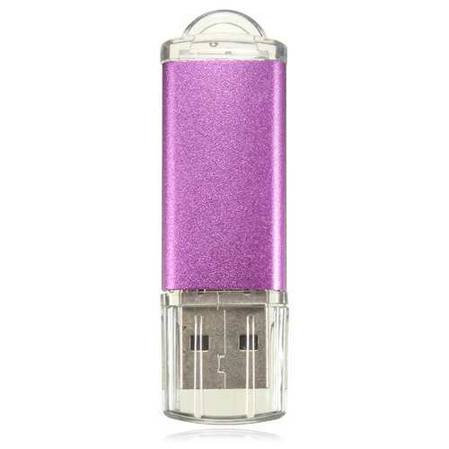5-Pack 128MB USB 2.0 Flash Drives - Candy Purple Thumb Drives for Data Storage | Perfect for School, Office & File Backup