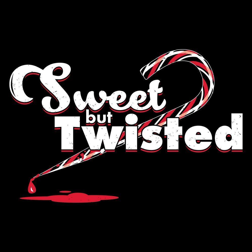 Sweet but Twisted V-Neck T-Shirt for Women - Black | Casual & Edgy Style for Everyday Wear