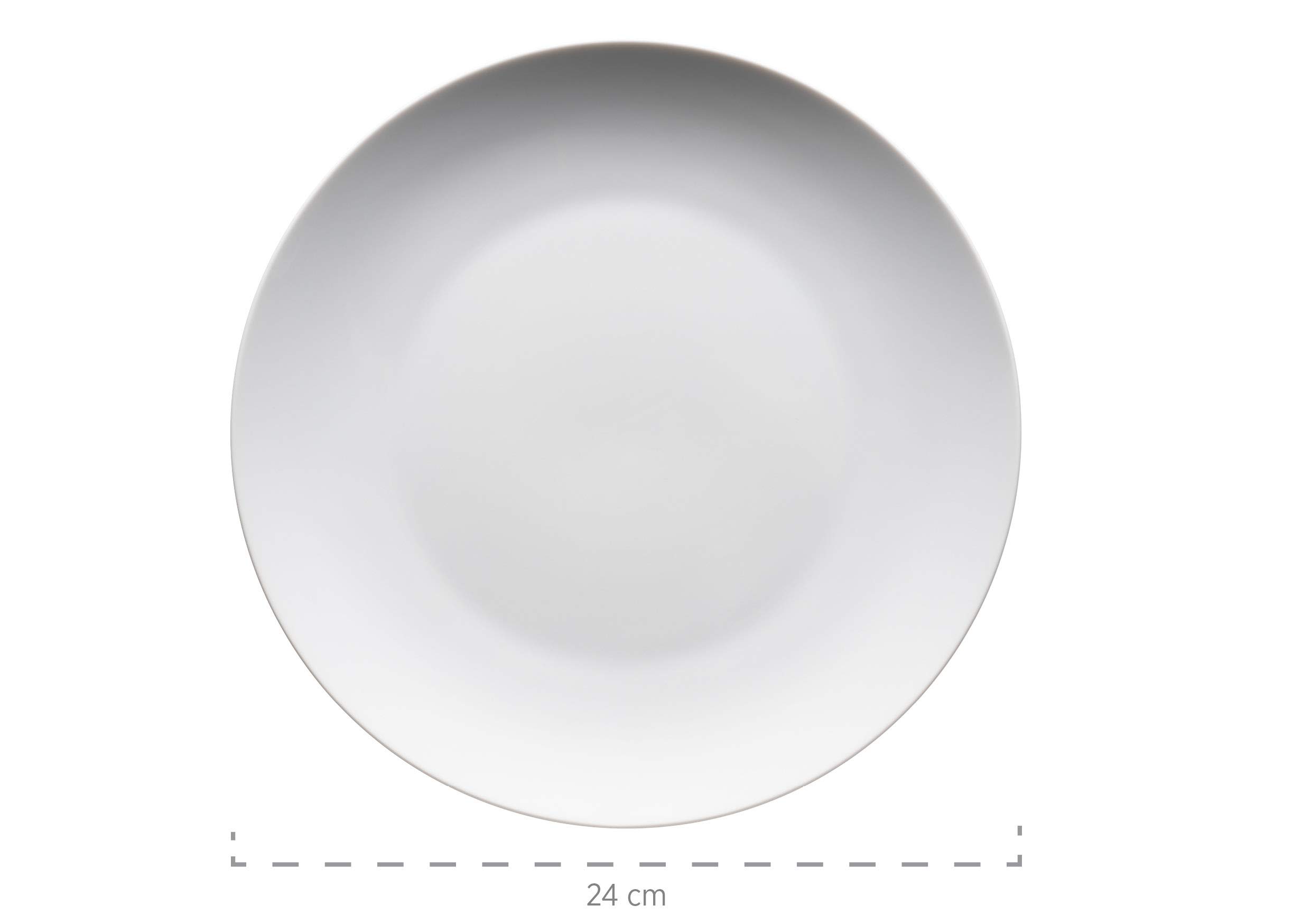Barca 30-Piece Porcelain Dinnerware Set for 6 People - Elegant Tableware for Family Dinners, Parties & Entertaining