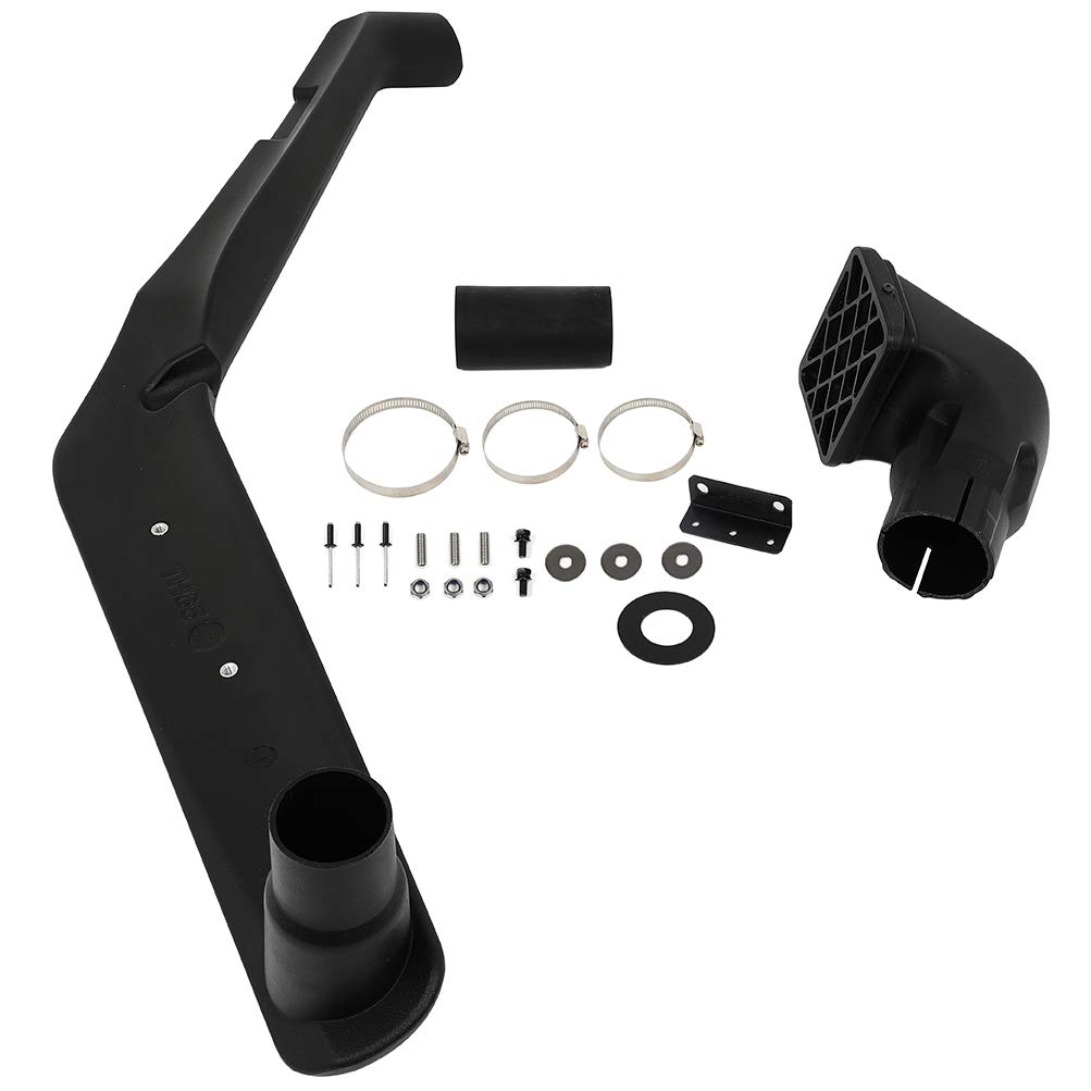 SCITOO Black Air Intake Snorkel Kit for 1983-1988 Toyota Hilux LC65 - Off-Road Waterproof Engine Protection - Perfect for 4x4 Adventure & River Crossing