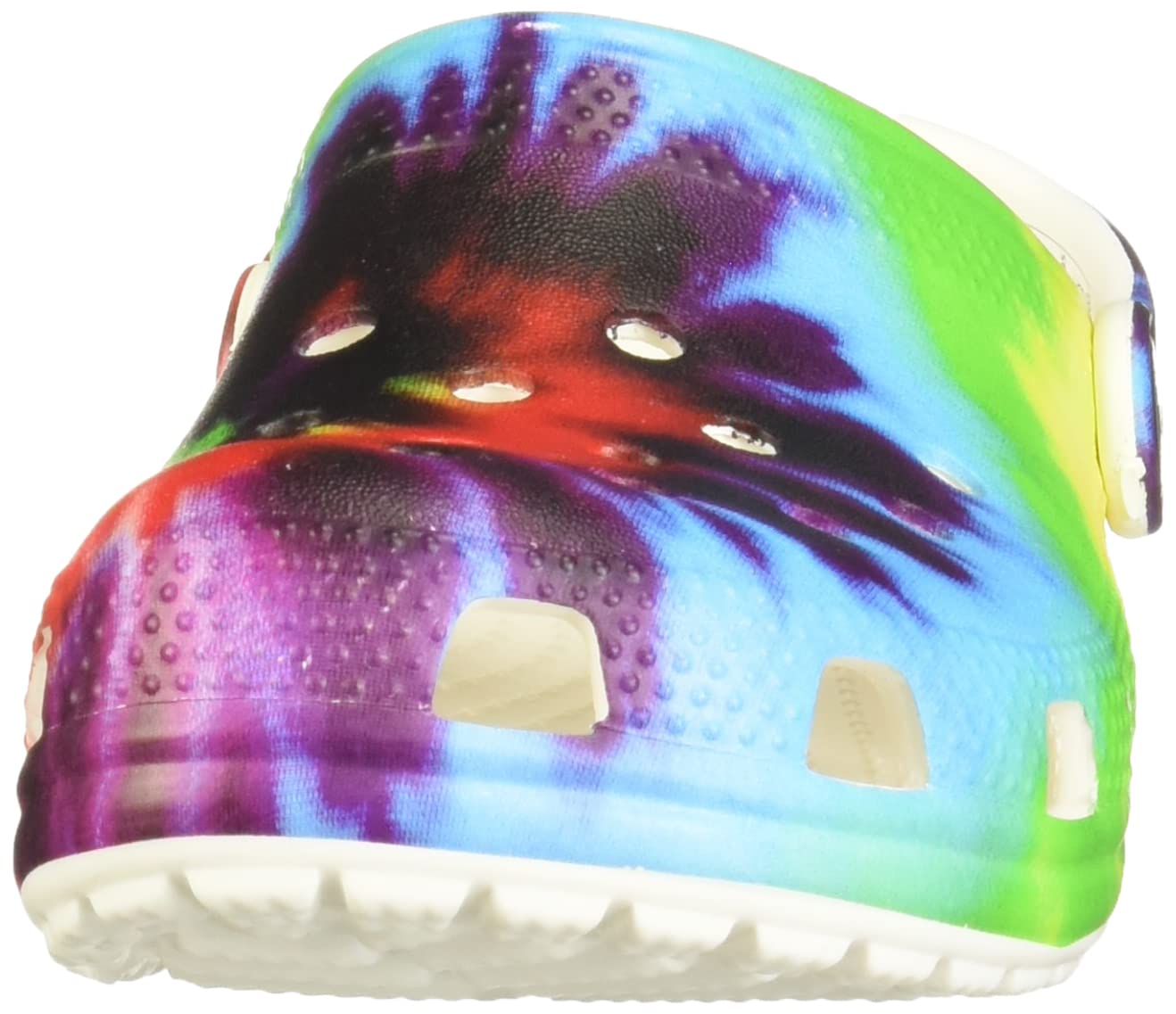 Crocs Classic Tie-Dye Graphic Clog Shoes for Kids & Teens - Unisex Comfort Slip-On Water Shoes for Boys & Girls - Perfect for Beach, Pool & Outdoor Play