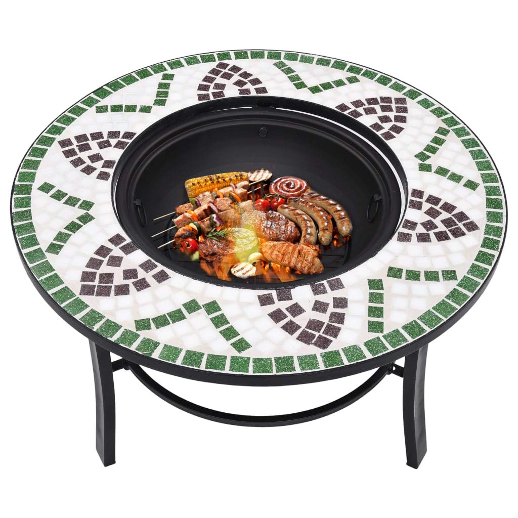 Outdoor Fire Pit with Campfire Tripod - 26.8