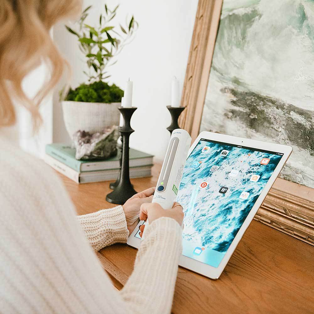 CleanWave Portable UV Sanitizing Wand for Home, Travel & Office - Kills 99.9% Germs & Bacteria on Phones, Keys & Surfaces