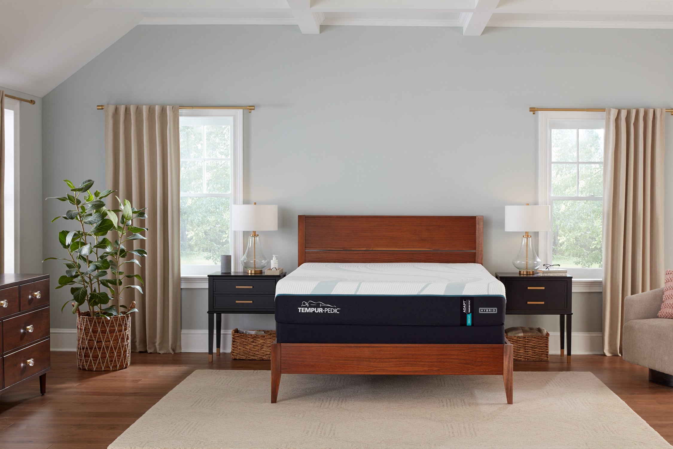 Adapt 2.0 Medium Hybrid Mattress - Premium Memory Foam & Coil Support for Back Pain Relief - Perfect for Side, Back & Stomach Sleepers - Ideal for Bedroom, Guest Room & Apartment Use