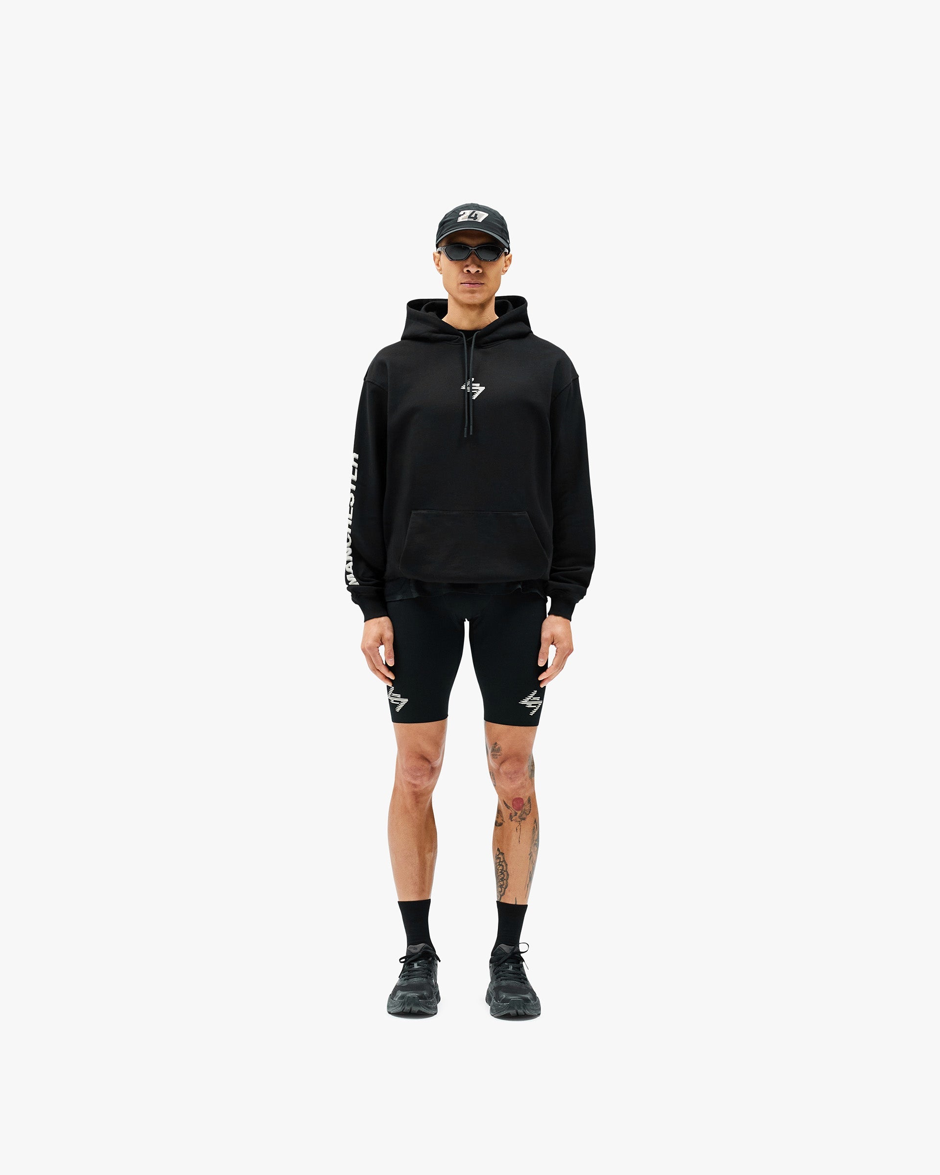 247 Manchester Hoodie for Men & Women - Premium Black Cotton Pullover Sweatshirt - Casual Streetwear, Loungewear, and Gym Wear