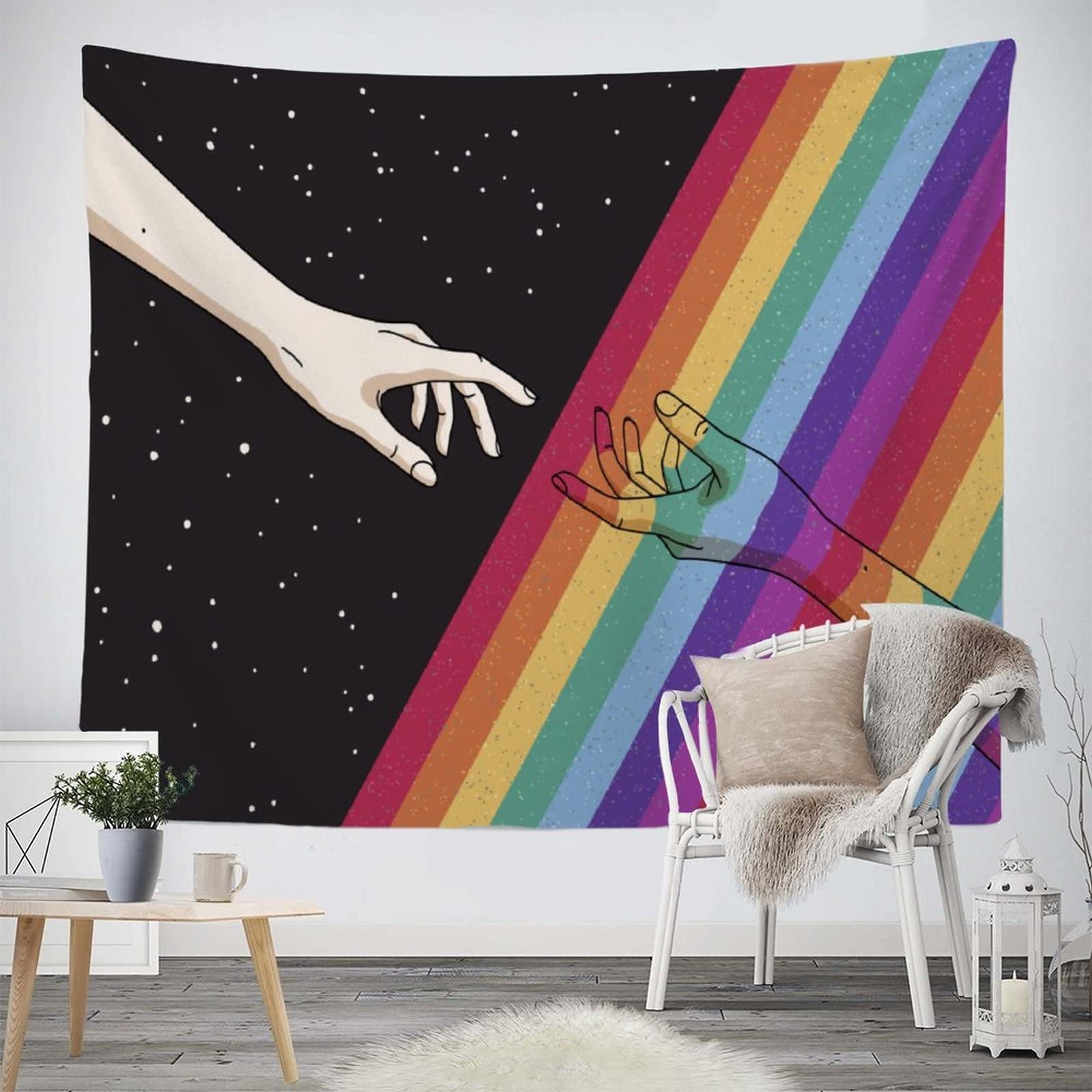 QSMX LGBT Pride Tapestry Wall Hanging - 60