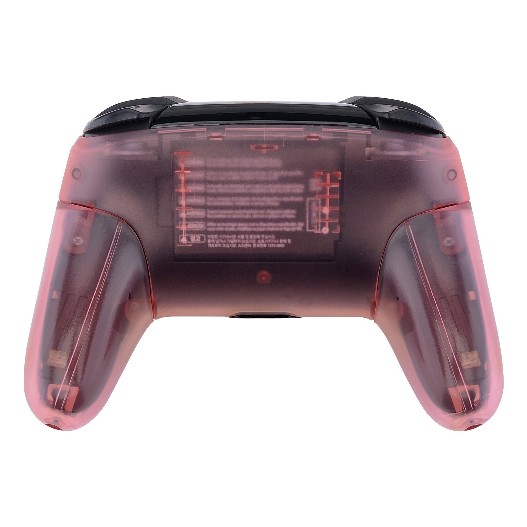 eXtremeRate Cherry Pink Faceplate & Backplate Replacement for Nintendo Switch Pro Controller - DIY Custom Shell Kit (Controller Not Included) - Perfect for Gaming Enthusiasts & Custom Mods