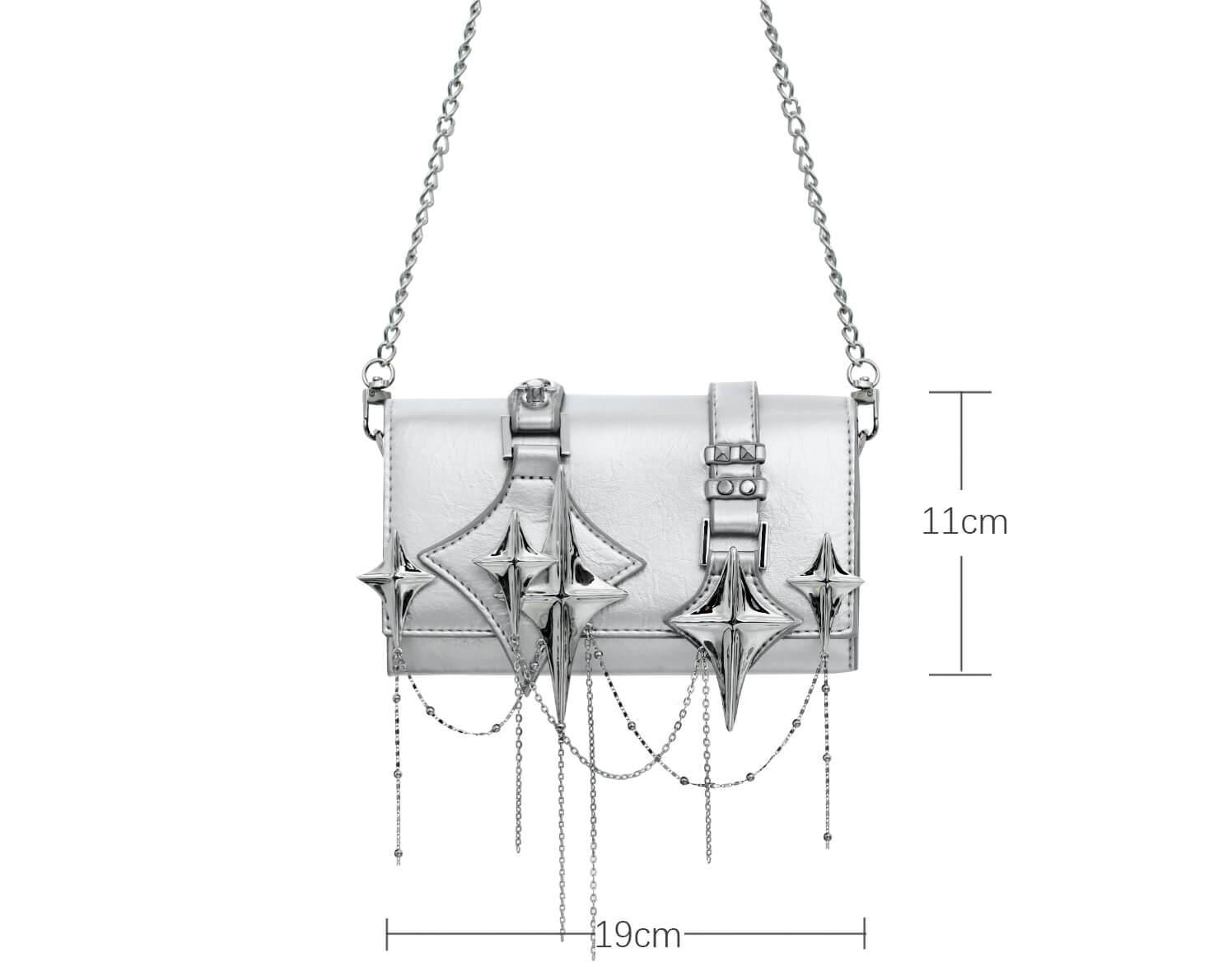 Star Trails Chain Handbag Satchel™ - Stylish Crossbody Purse for Women, Fashionable Shoulder Bag with Adjustable Strap, Perfect for Work, Travel and Evening Out