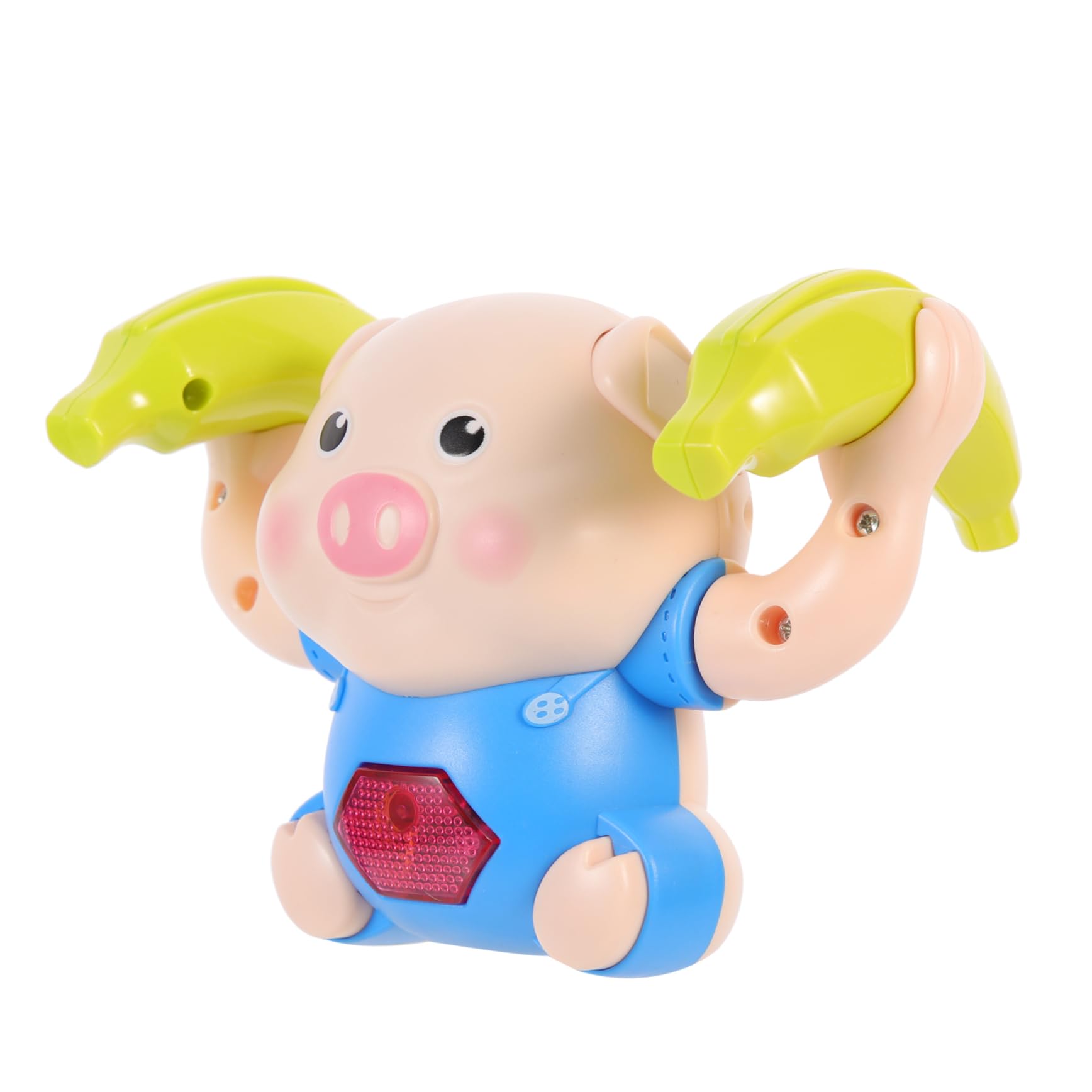 ERINGOGO Electric Pig Toy - Interactive Tumbling & Crawling Training Toy for Babies & Toddlers - Educational Plastic Puzzle Piggy Toy for Early Learning & Motor Skills Development - Perfect for Playtime, Baby Crawling Training & Sensory Stimulation