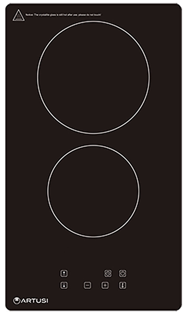 Artusi 30cm Domino Ceramic Cooktop CACC32A - Scratch & Dent Clearance Sale | Perfect for Small Kitchens & RVs