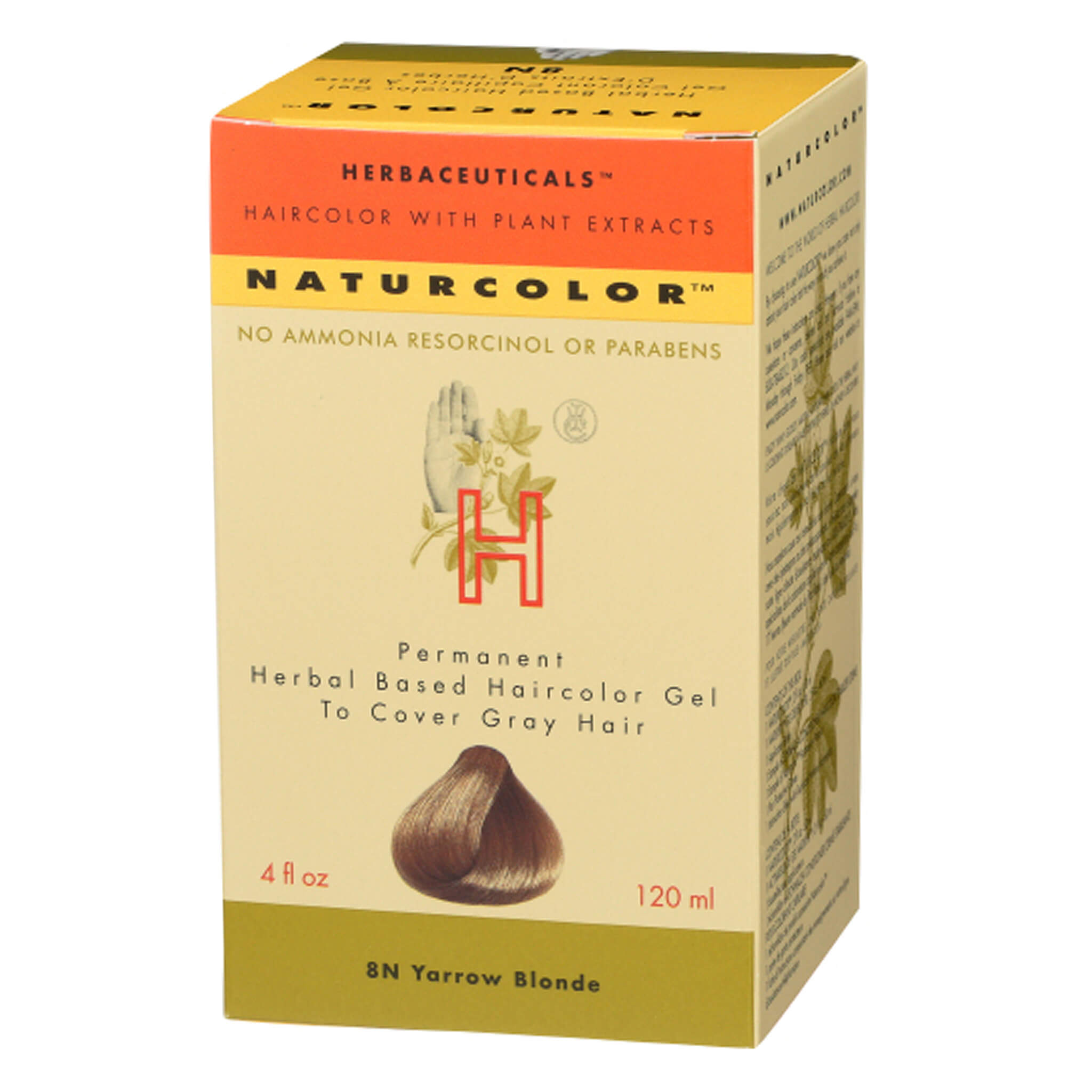 Natural Herbal Hair Color Gel for Women & Men - Ammonia-Free, Chemical-Free Hair Dye with Organic Ingredients | Perfect for At-Home Hair Coloring & Gray Coverage