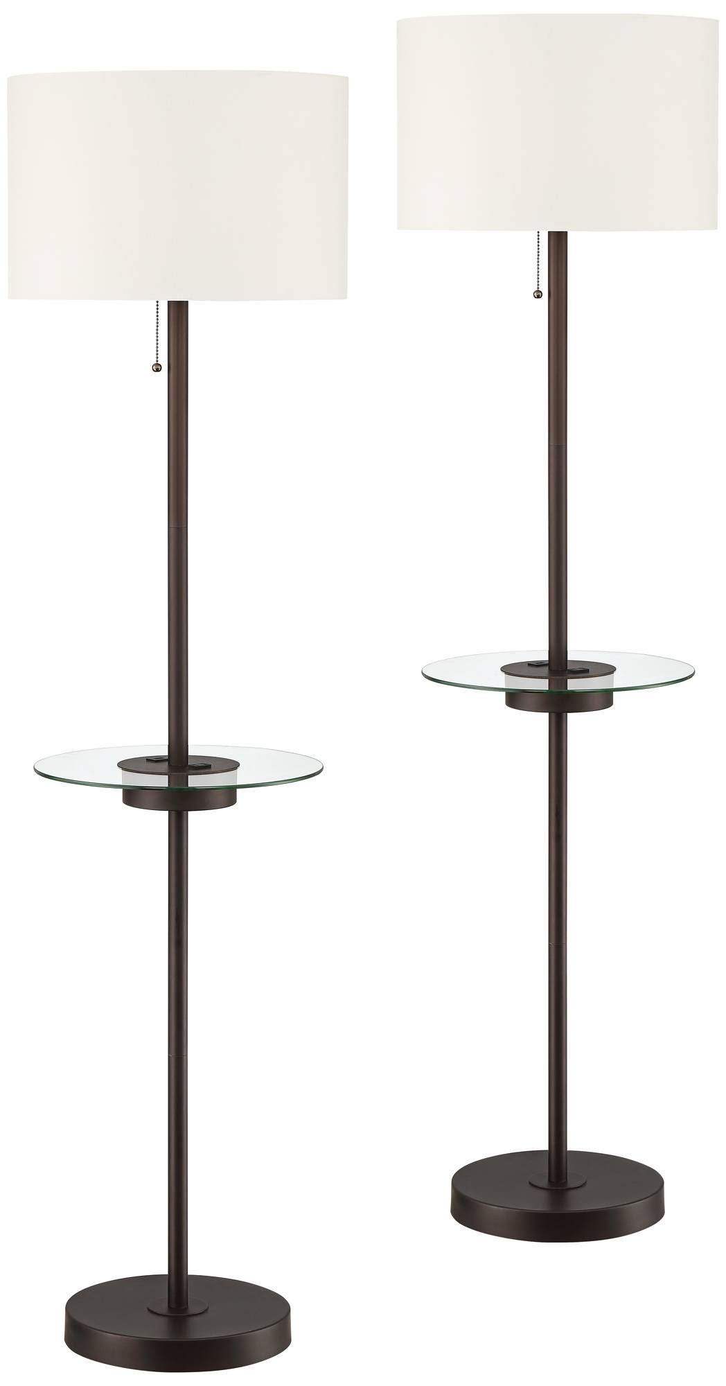 360 Lighting Caper Modern Floor Lamps - Set of 2, 60.5
