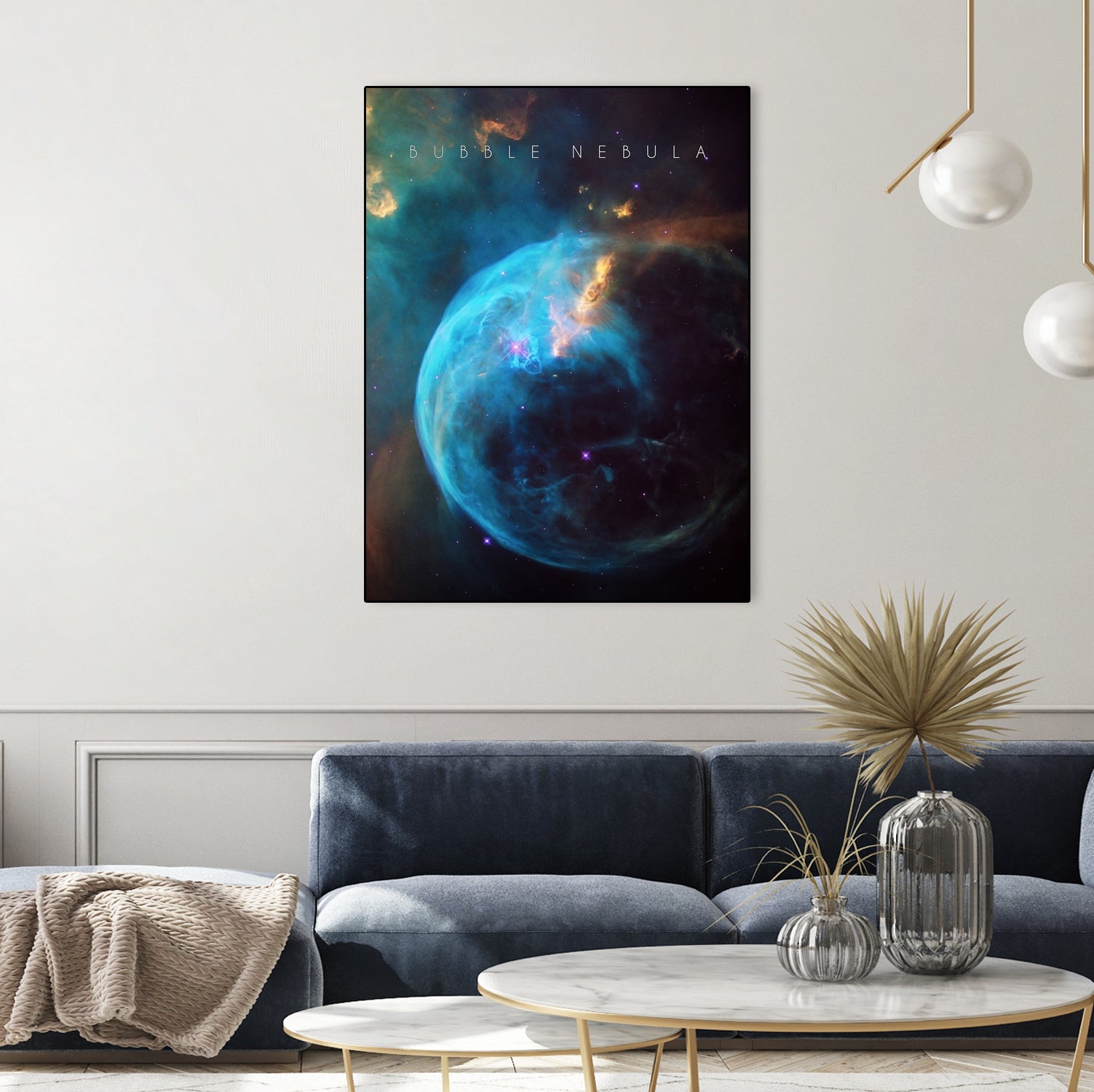 Bubble Nebula Galaxy Projector - 360° Starry Night Light for Kids & Adults | Perfect for Bedroom, Nursery, Meditation & Relaxation