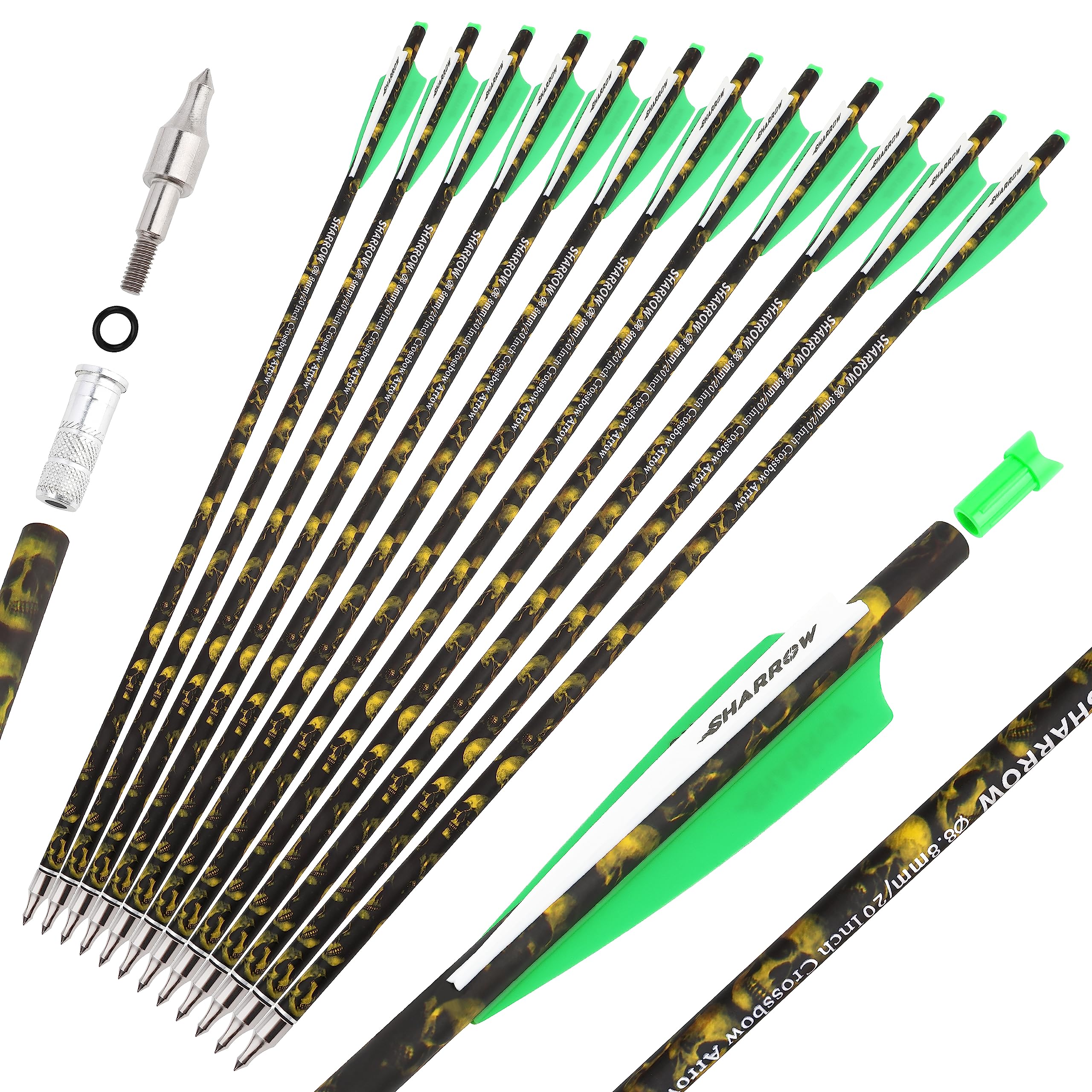 Carbon Crossbow Arrows 16-22