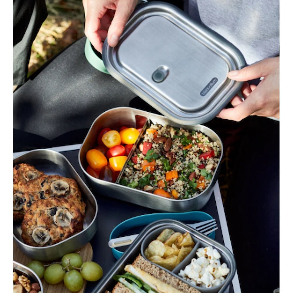 Premium Stainless Steel Lunch Box 1L - Eco-Friendly, Leak-Proof & Durable - Ideal for Work, School, Picnics & Outdoor Activities