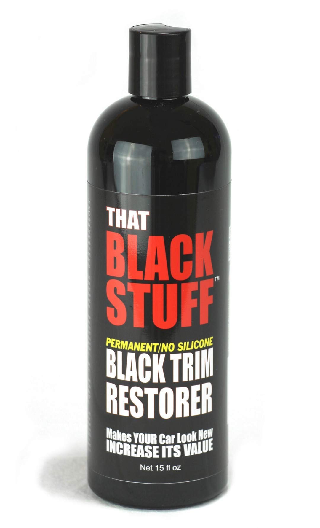 Black Plastic Restorer - Permanent Trim & Bumper Repair for Faded, Scratched Surfaces - Long-Lasting UV Protection (5+ Years) - Waterproof Formula - Easy Application Kit - Perfect for Cars, Trucks, Motorcycles & Outdoor Furniture