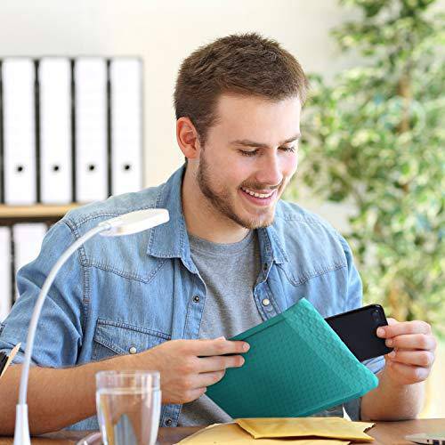 6x10 Bubble Mailer Padded Envelopes - Waterproof Shipping Envelopes for Ecommerce, Small Packages & Mailing - Teal Color for Secure Product Delivery & Online Business Packaging