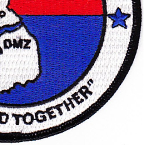 Korea Veterans of America Patch - We Stand Together - Military Collectible & Patriotic Emblem for Jackets, Hats & Bags