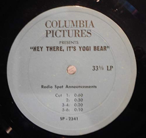 Hey There, It's Yogi Bear! 1964 Vintage Radio Spot Announcements - Classic Cartoon Collectibles for Nostalgic Fans & Retro Media Enthusiasts