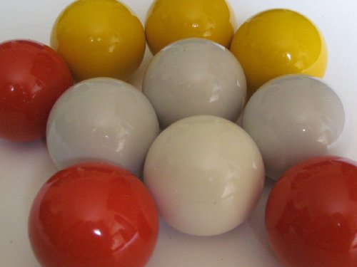 Premium EPCO Bocce Ball Set - 10 Pack of High-Quality Pallino Balls for Outdoor Games, Backyard Fun & Italian Lawn Bowling - Perfect Gift for Sports Lovers & Family Gatherings
