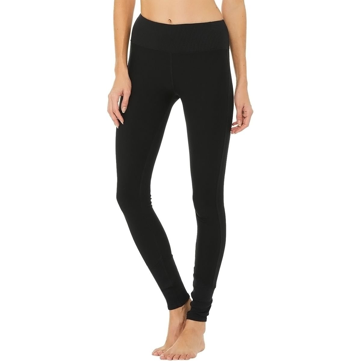 Alo Women's High Waist Alosoft Lounge Leggings - Soft Yoga Pants for Workout, Running & Casual Wear | Comfortable Stretchy Tummy Control Activewear