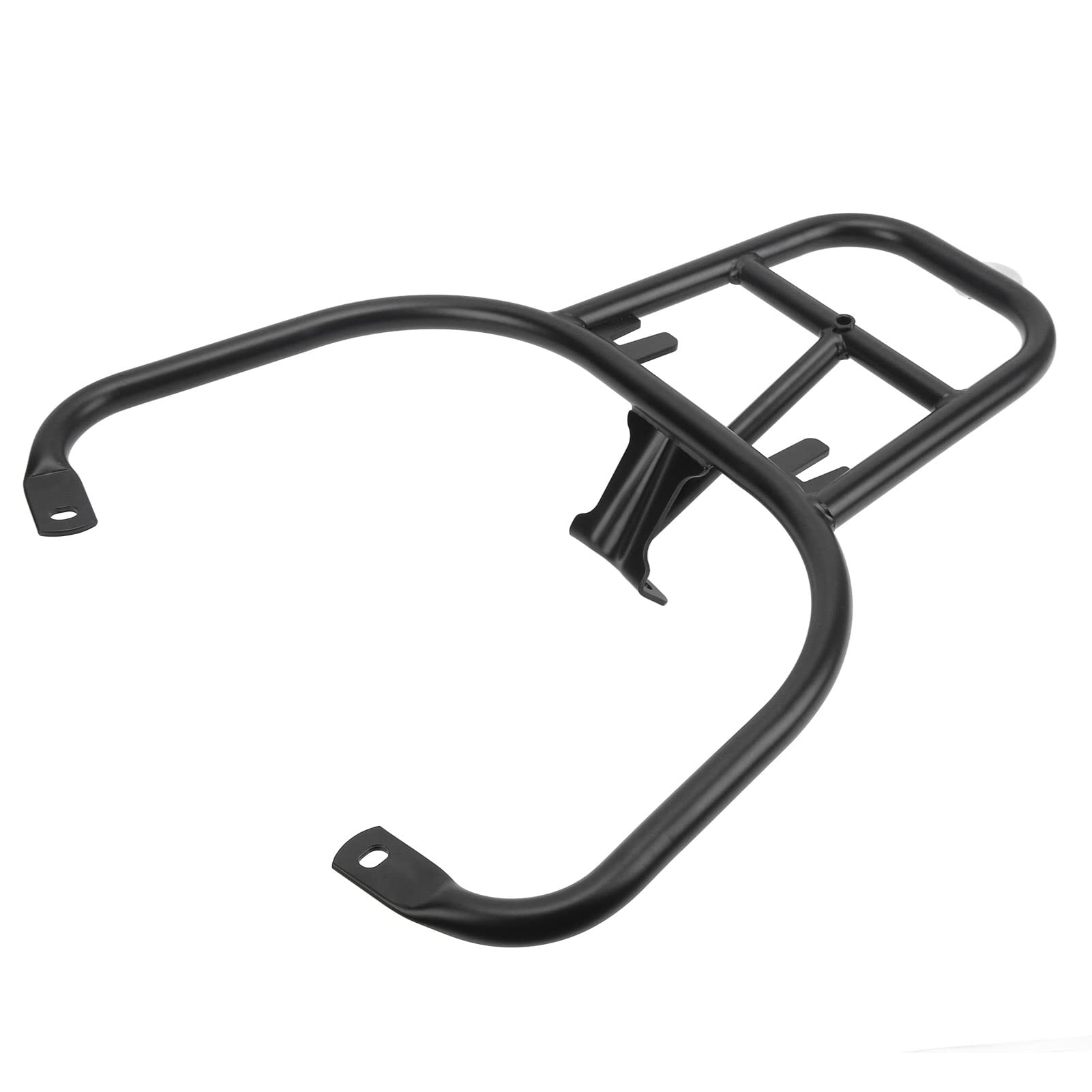 Ymiko Motorcycle Luggage Rack - Black Rear Carrier Top Case Support & Handrail for Vespa GTS 300 | Durable Replacement Part for Scooter Storage | Perfect for Commuting, Touring & Grocery Hauling