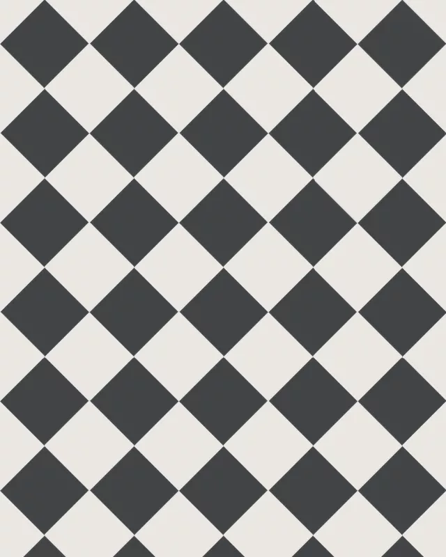 Klinker Schackrutigt 10x10 cm Black/White - Winckelmans Granite Tile for Kitchen Backsplash & Bathroom Flooring