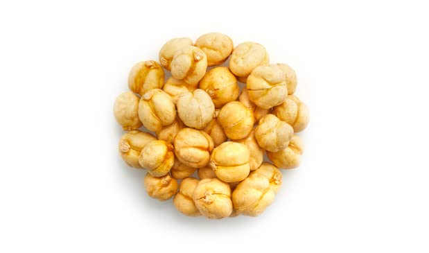Roasted Golden Chickpeas 1kg - Vegan, Gluten-Free, High Protein Snack for Salads & Healthy Eating