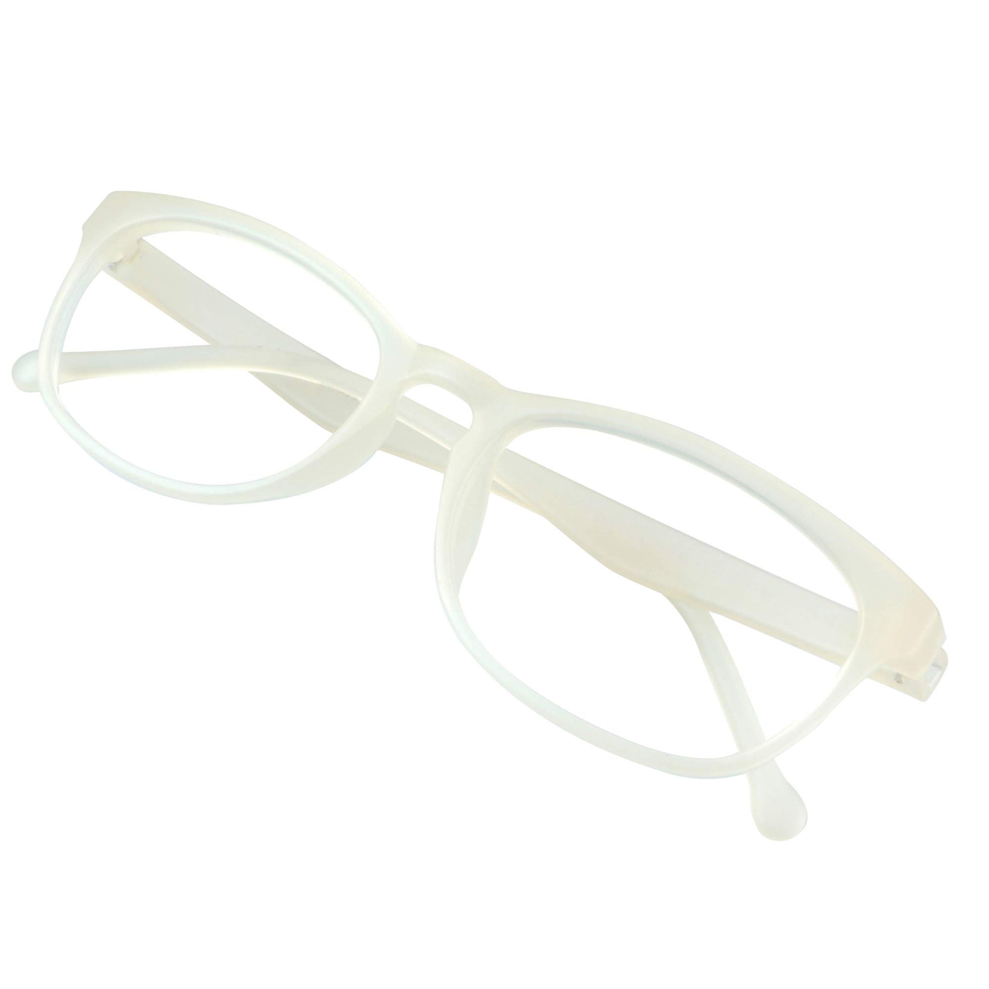 VisionGlobal Blue Light Blocking Glasses for Women & Men - Anti Eyestrain Computer Glasses with Stylish Square Frame for Office Work, Gaming & Screen Time