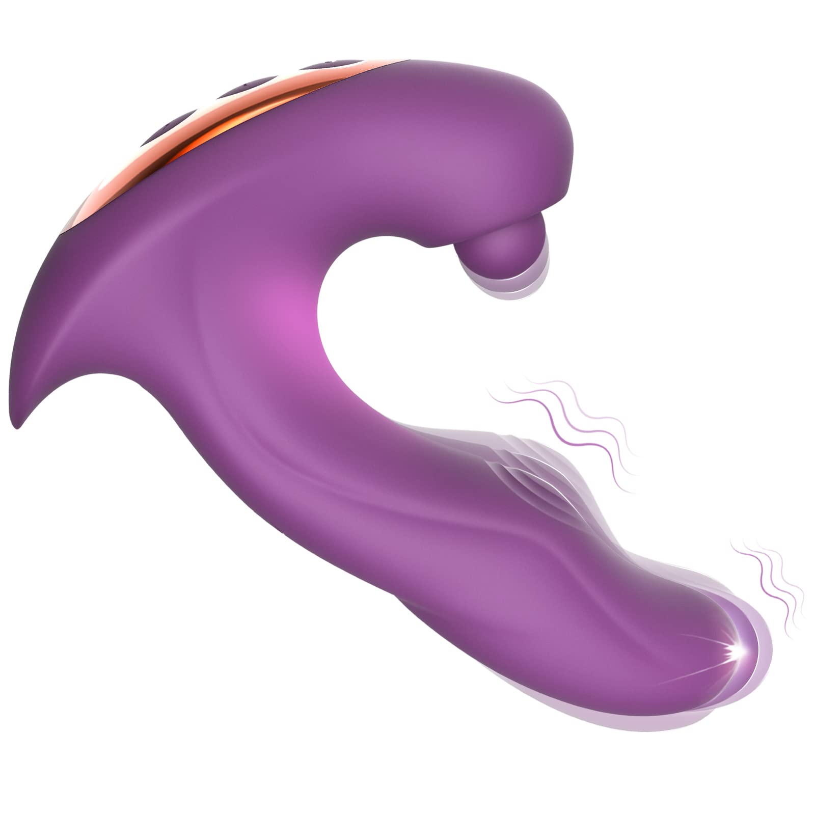 Loolosker Rabbit Vibrator for Women - G Spot & Clitoral Stimulation, Squirting Dildo with Remote Control - Adult Sex Toy for Couples Play & Solo Pleasure - Perfect for Sensual Massage & Intimate Moments