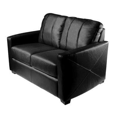NBA Team Logo Stationary Loveseat - Comfortable Two-Seater Sofa for Living Room, Game Room & Man Cave Decor