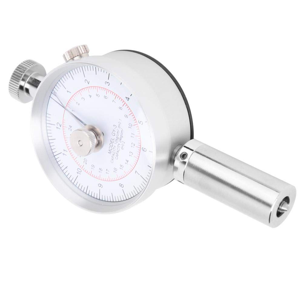 GY-03 Portable Fruit Penetrometer Sclerometer - Digital Fruit Hardness Tester with 2 Measuring Heads for Apple, Pear, Peach | Perfect for Farm, Orchard & Quality Control Testing