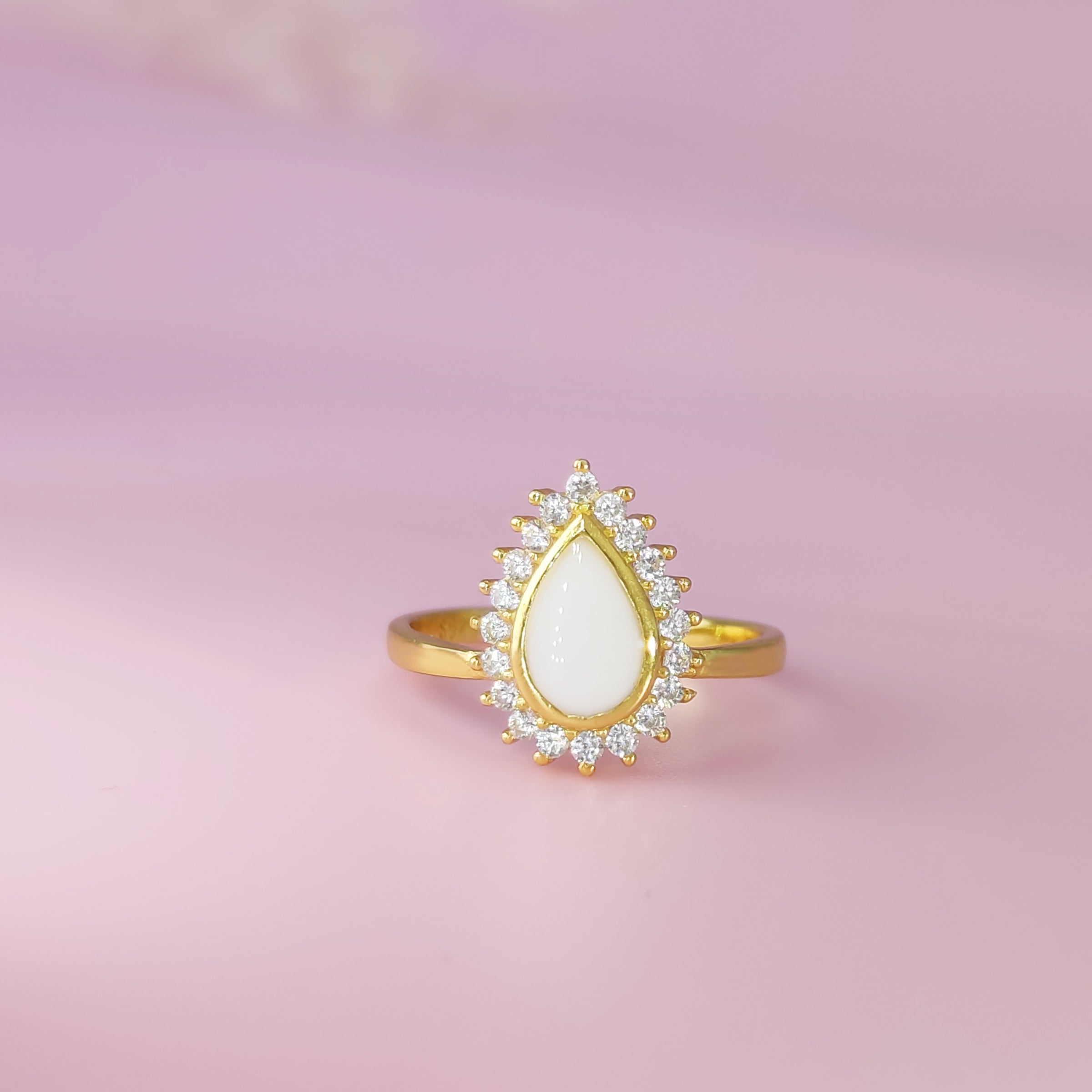 Nurturing Drop Breastmilk Ring - 925 Sterling Silver Nursing Jewelry for Breastfeeding Moms - Perfect for Mother's Day, Baby Shower Gifts & Everyday Wear