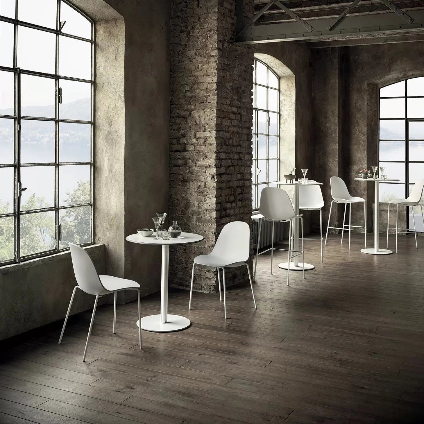 Bontempi Club Table - Stylish and Durable Folding Table for Home, Office, or Outdoor Use - Perfect for Parties, Events, and Workspaces