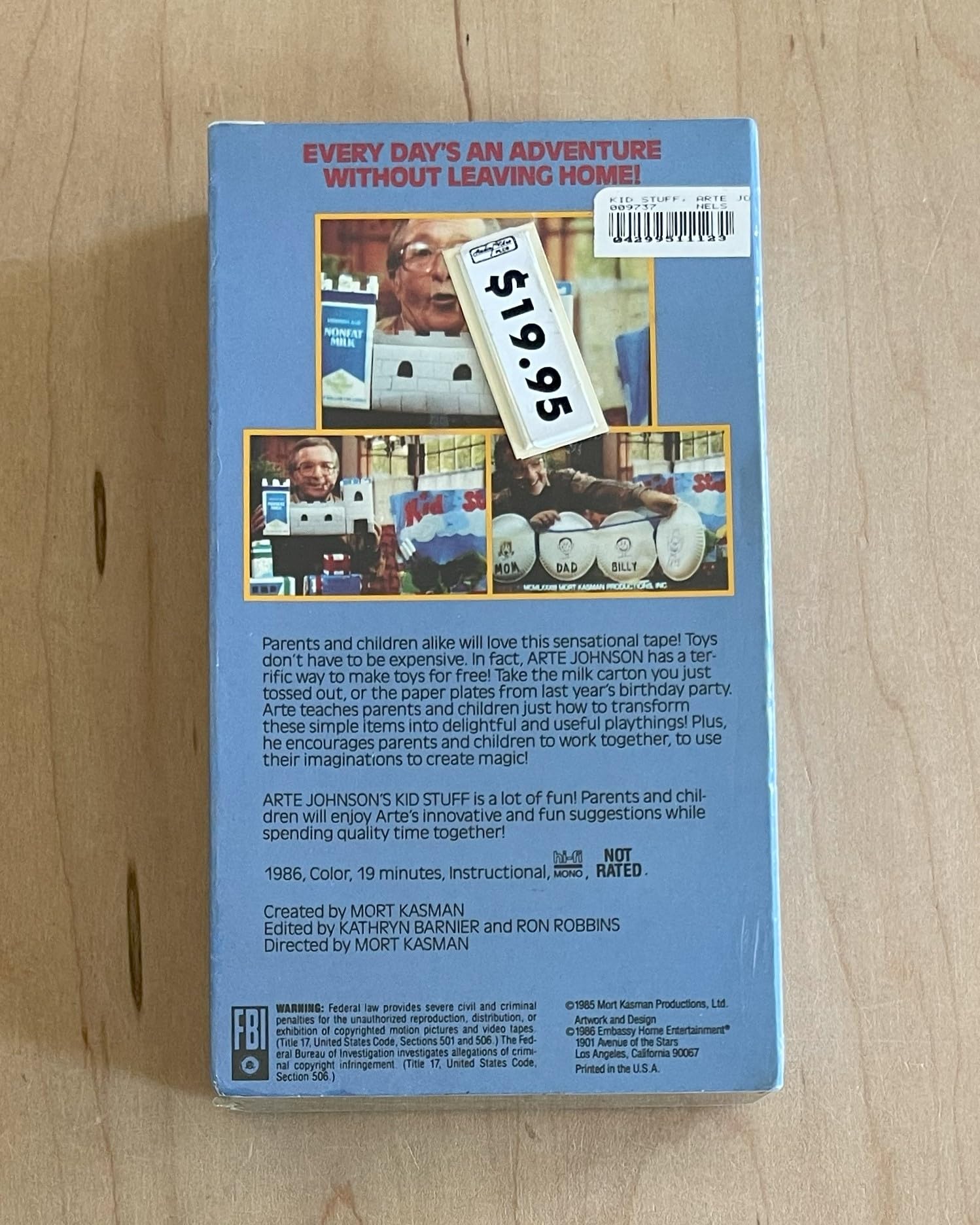 Arte Johnson's Kid Stuff: DIY Guide to Transform Simple Everyday Objects into Fun Educational Toys – Perfect for Home Learning & Creative Playtime