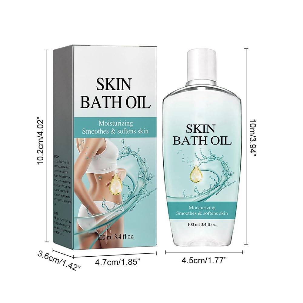Original Skin Bath Oil for Women - 3 Pack | Moisturizing & Nourishing Body Oil for Soft, Smooth Skin | Perfect for Relaxing Baths, Spa Days & Self-Care Routines