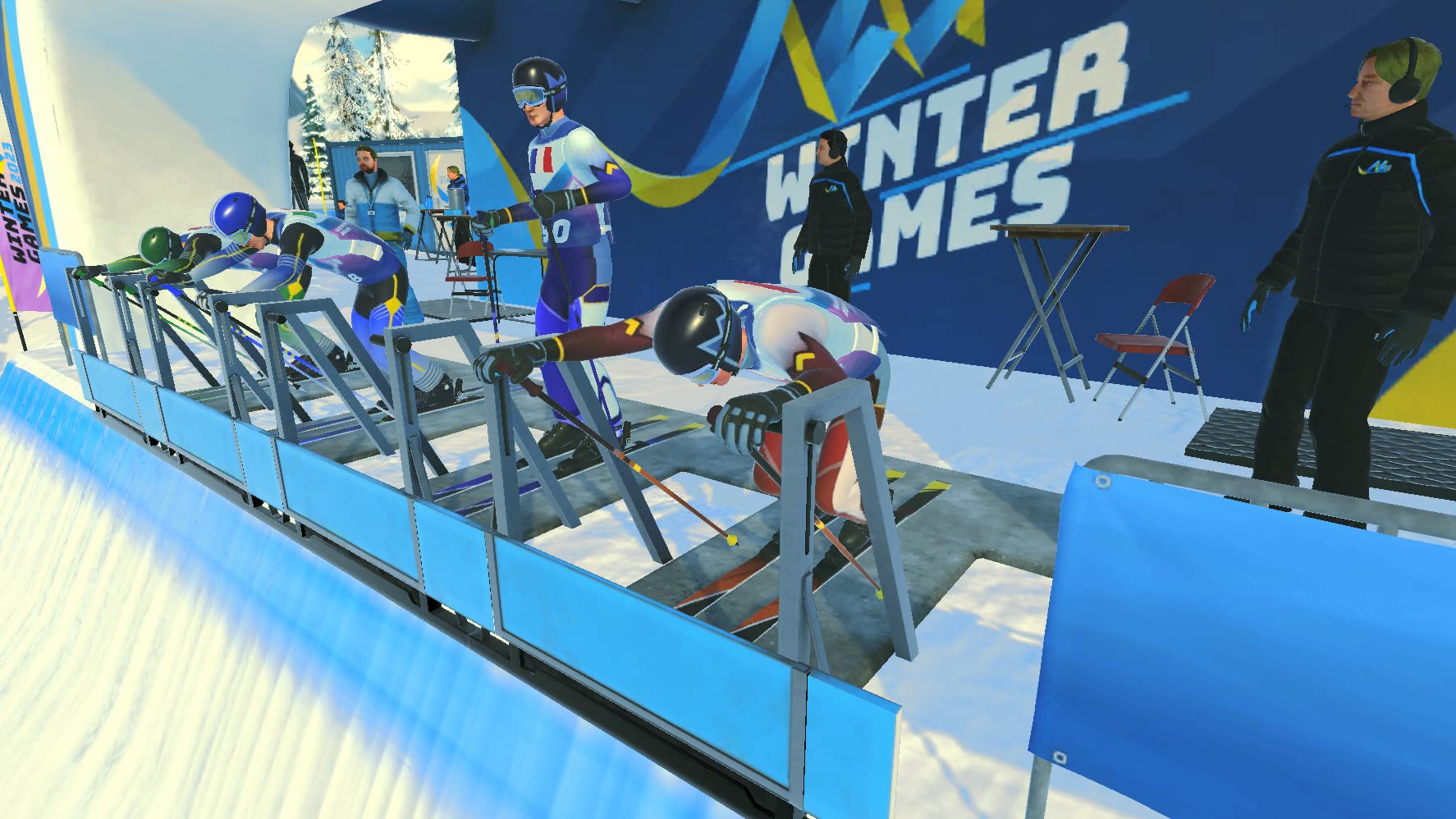 Winter Games 2023 - PS4 Sports Simulation Video Game | Family Fun Winter Sports Competition for Playstation 4 | Perfect for Holiday Gaming Parties & Winter-Themed Game Nights