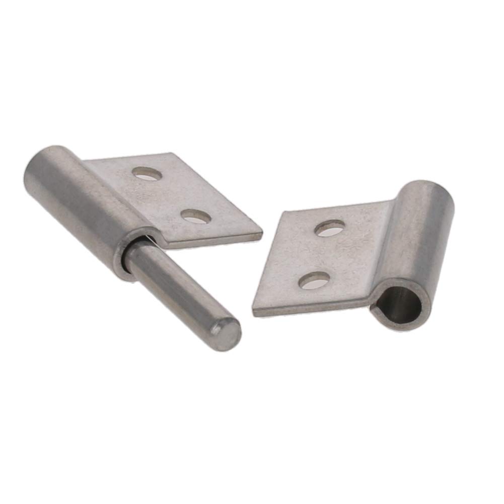 Aicosineg 3 Pack Stainless Steel Detachable Cabinet Hinges 1.99