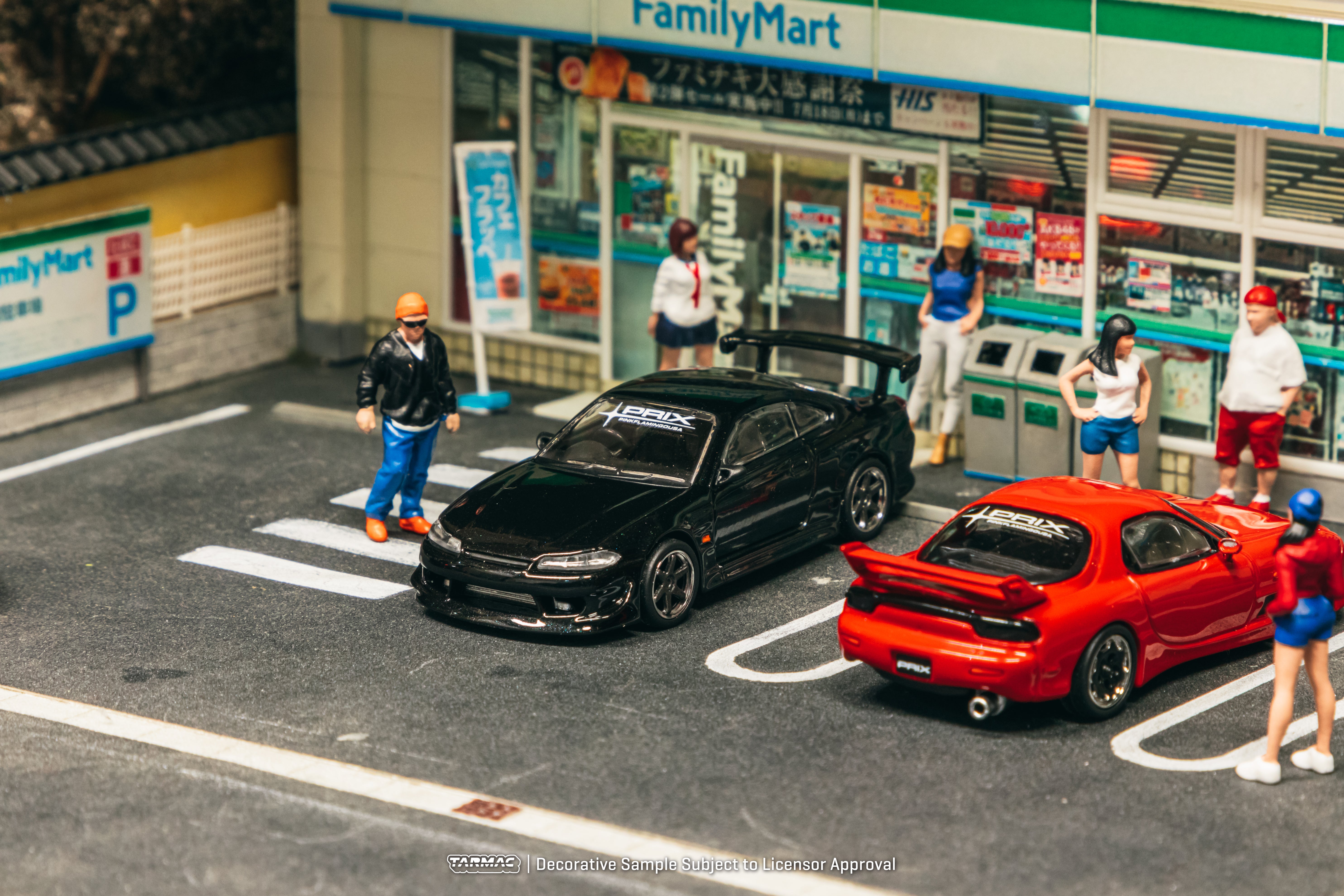 Tarmac Works X PRIX Special Christmas Bundle - Limited Edition Diecast Cars for Collectors - Perfect for Holiday Gifts, Display & Racing Scenes