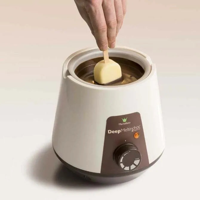 Deep Meltinchoc 1.7 Liters Chocolate Melting Pot - Perfect for Candy Making, Cake Decorating & Fondue Parties